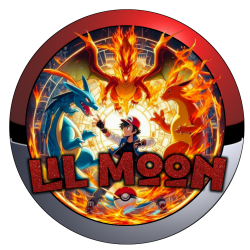 Lil Moon gamer logo