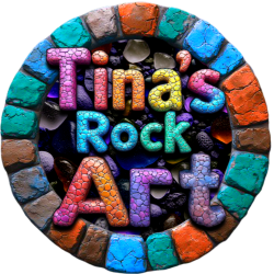 Tina's Rock Art logo