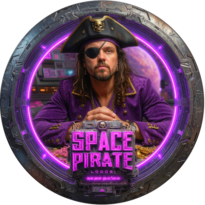 Space Pirate Logos Main Logo 1