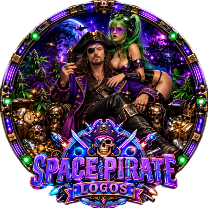 Space Pirate Logos Main Logo 1